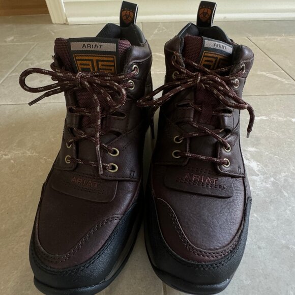 Ariat Mens Size 8D Terrain Brown Leather Hiking Boots 10002182 Waterproof main image 9